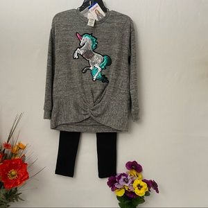 Flapdoodles girl’s 2-piece set,NWT